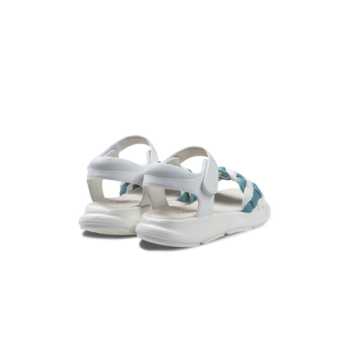 Braided Chalk Extra Lightweight Girl Blue Sandals - 0cm