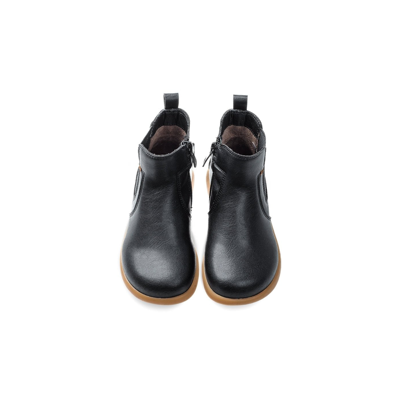Brave Explorer Anti-slip Kids Black Chelsea Boots - 0cm