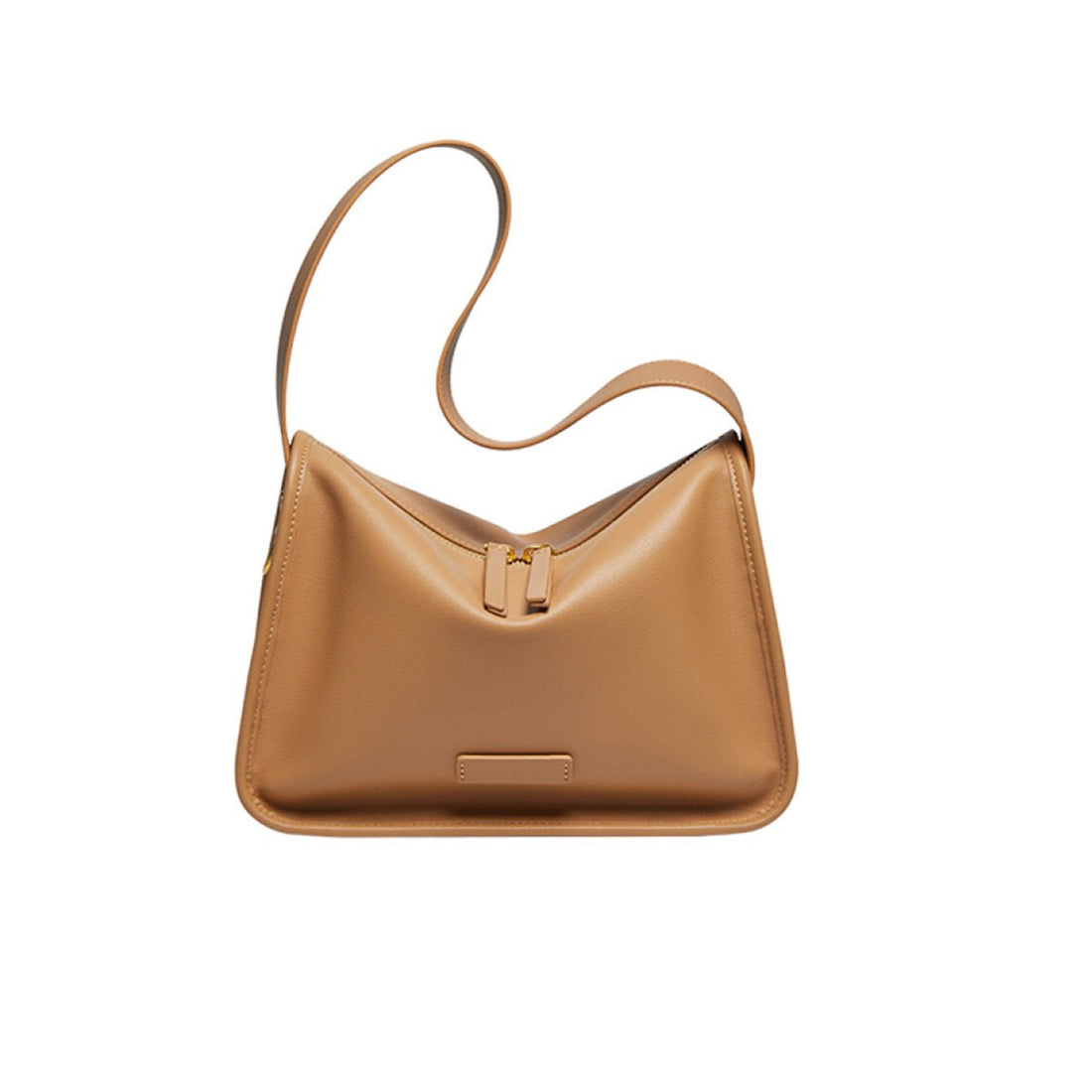Brown Classic Julie Leather Shoulder Bag - 0cm
