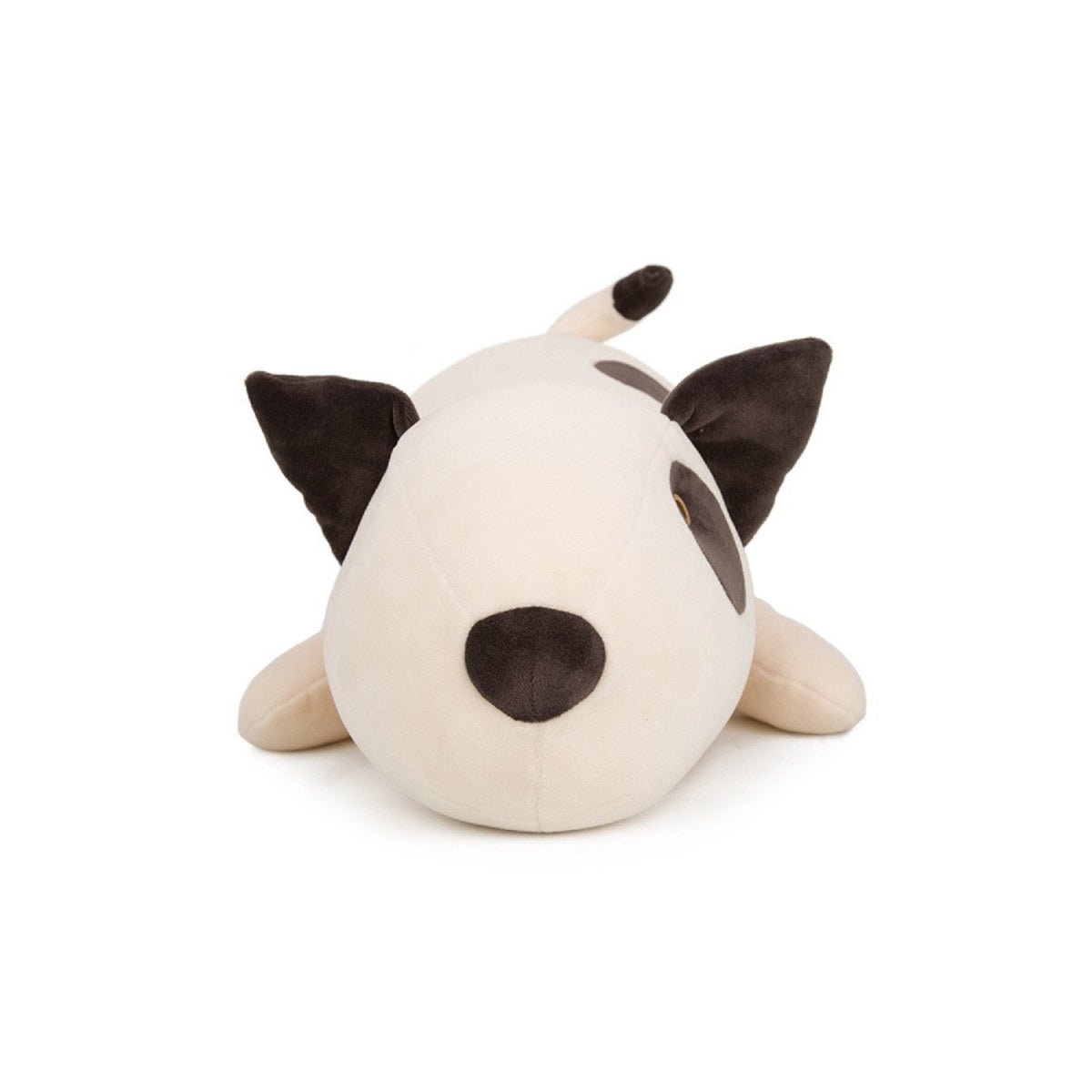 Bull Terrier Long Cushion Ivory Stuffed Plush Toy   0cm