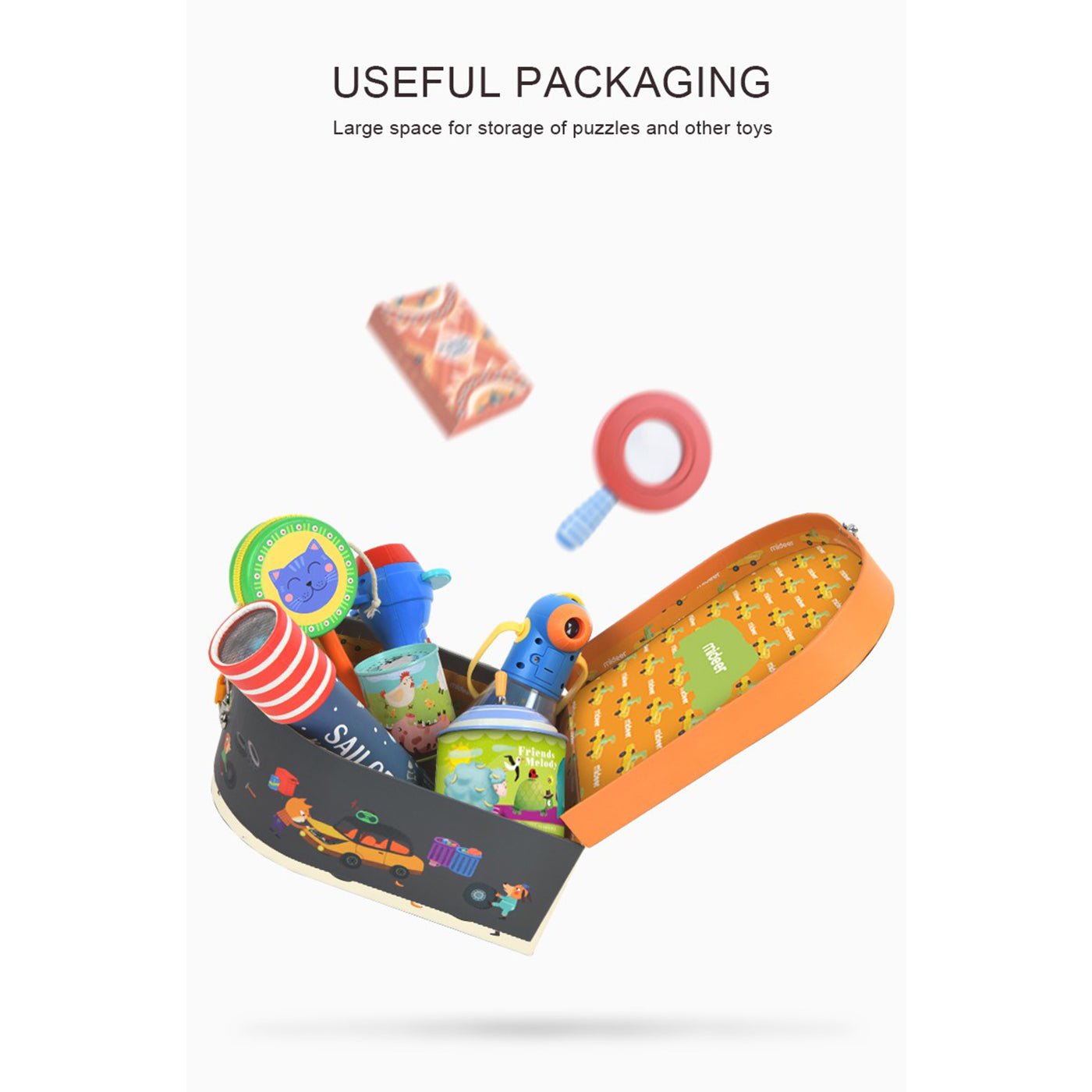 Busy Garage 104pcs Puzzle Gift Box - 0cm