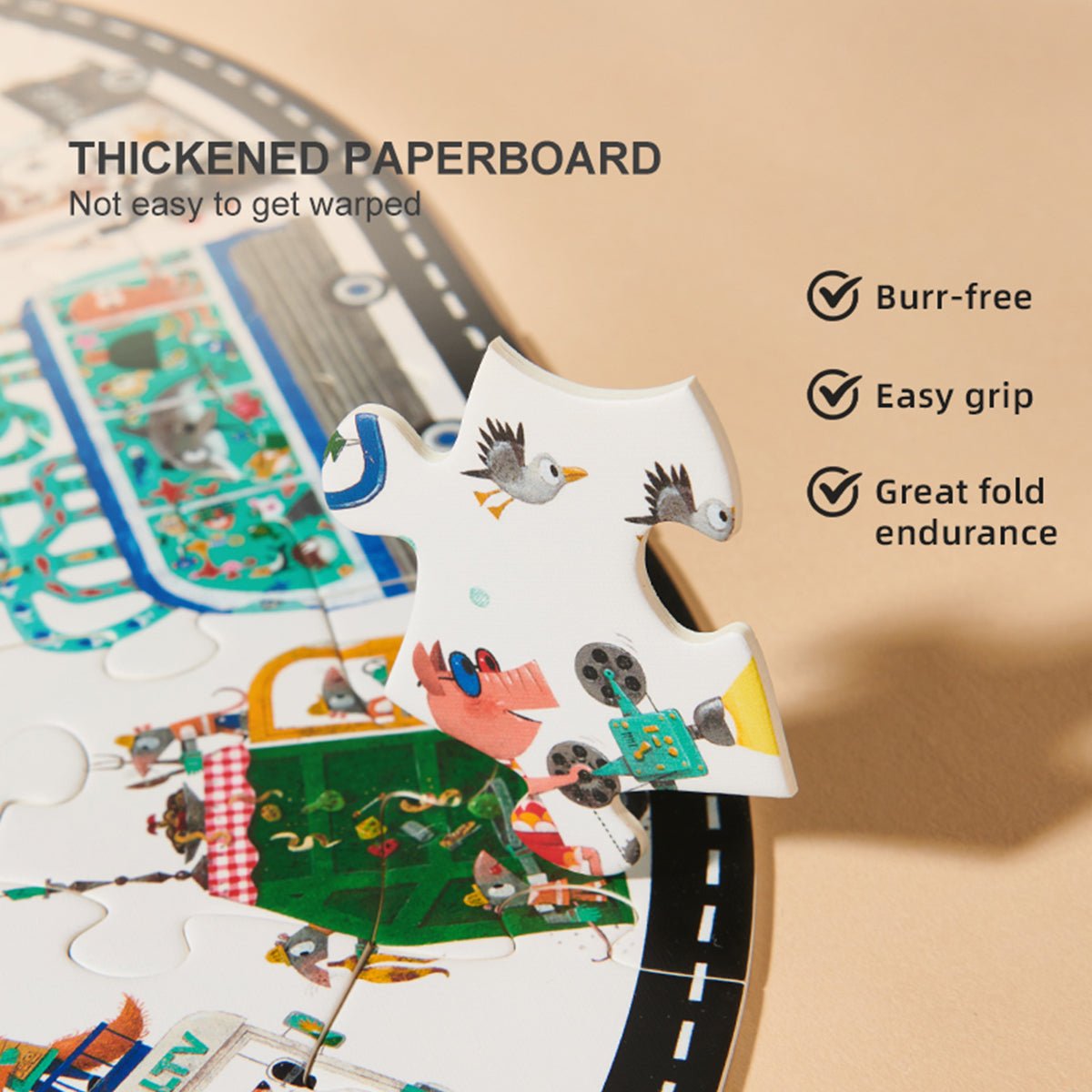 Busy Garage 104pcs Puzzle Gift Box   0cm