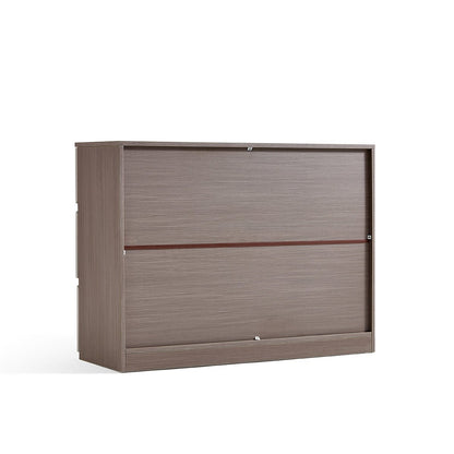 Cappuccino Taupe Chest of 6 Drawers - 0cm