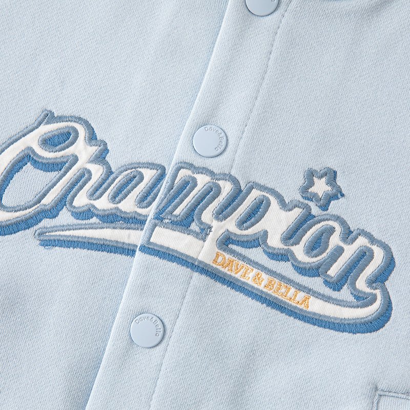 Champion Boy Blue Baseball Jacket - 0cm