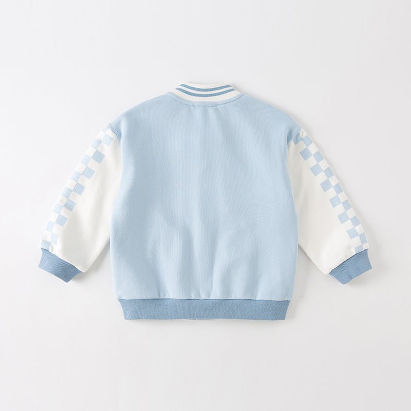 Champion Boy Blue Baseball Jacket   0cm