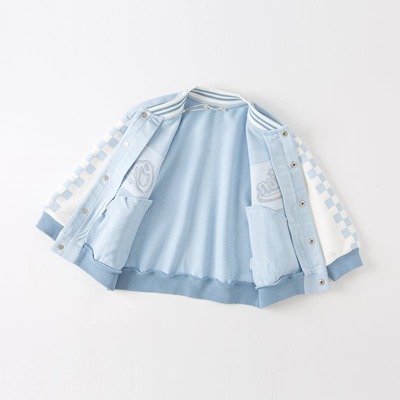 Champion Boy Blue Baseball Jacket   0cm