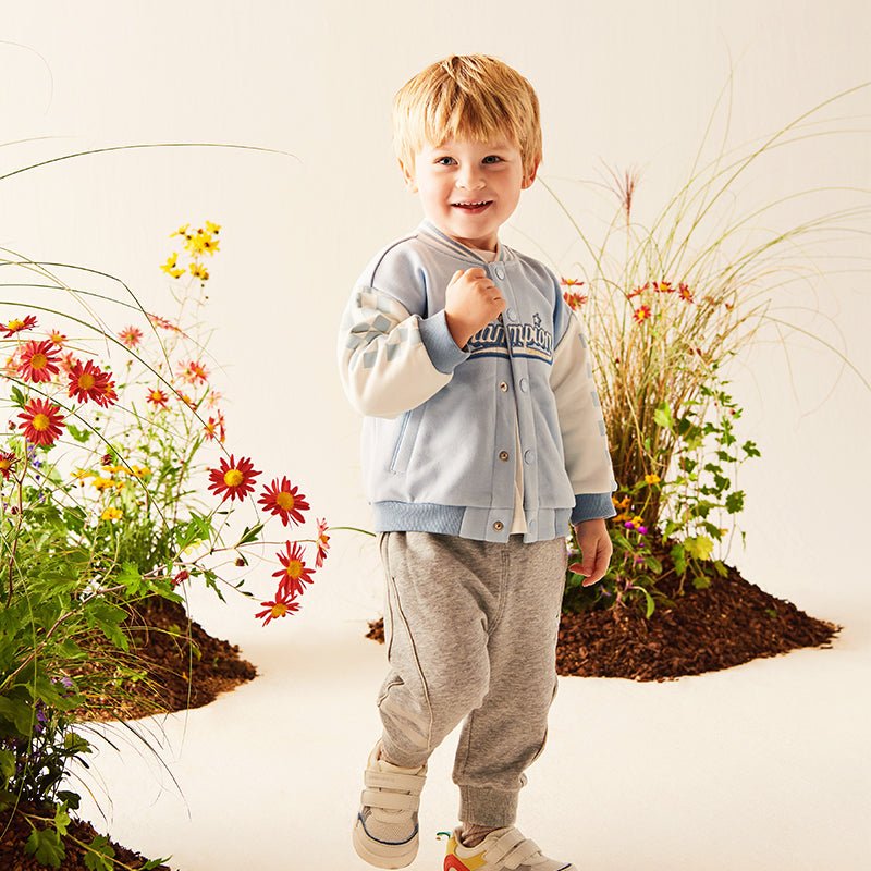 Champion Boy Blue Baseball Jacket   0cm