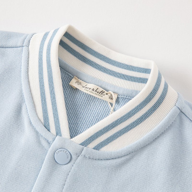 Champion Boy Blue Baseball Jacket   0cm