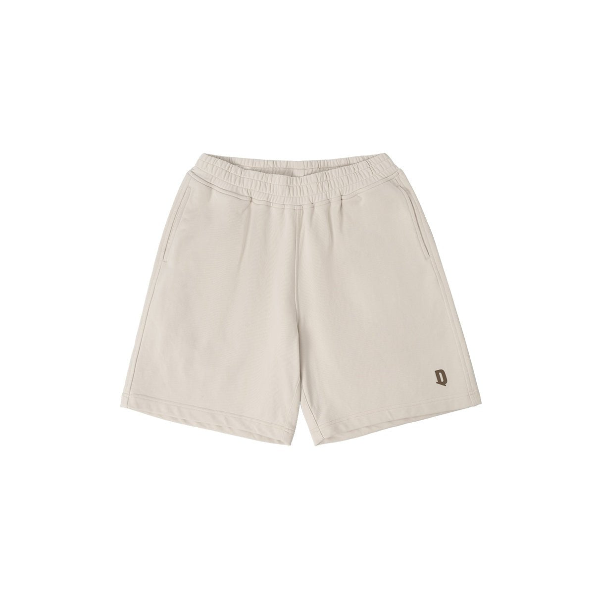 Chase Heavyweight Loose fit Beige Track Shorts   0cm