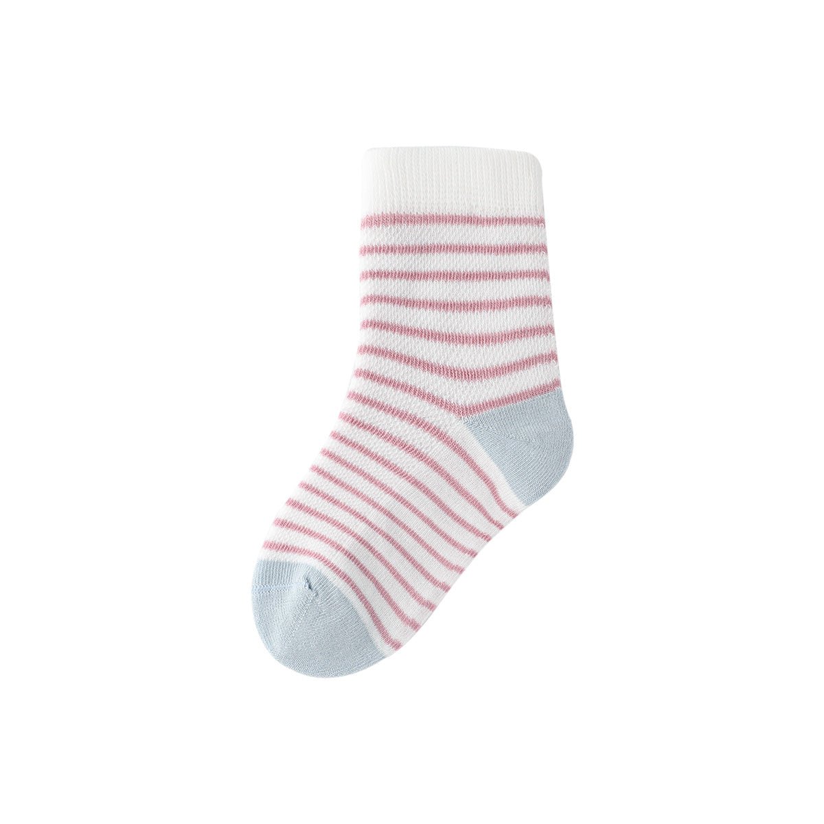 Cherry Season Thin Mesh Breathable Girl 5pcs Crew Socks Set   0cm