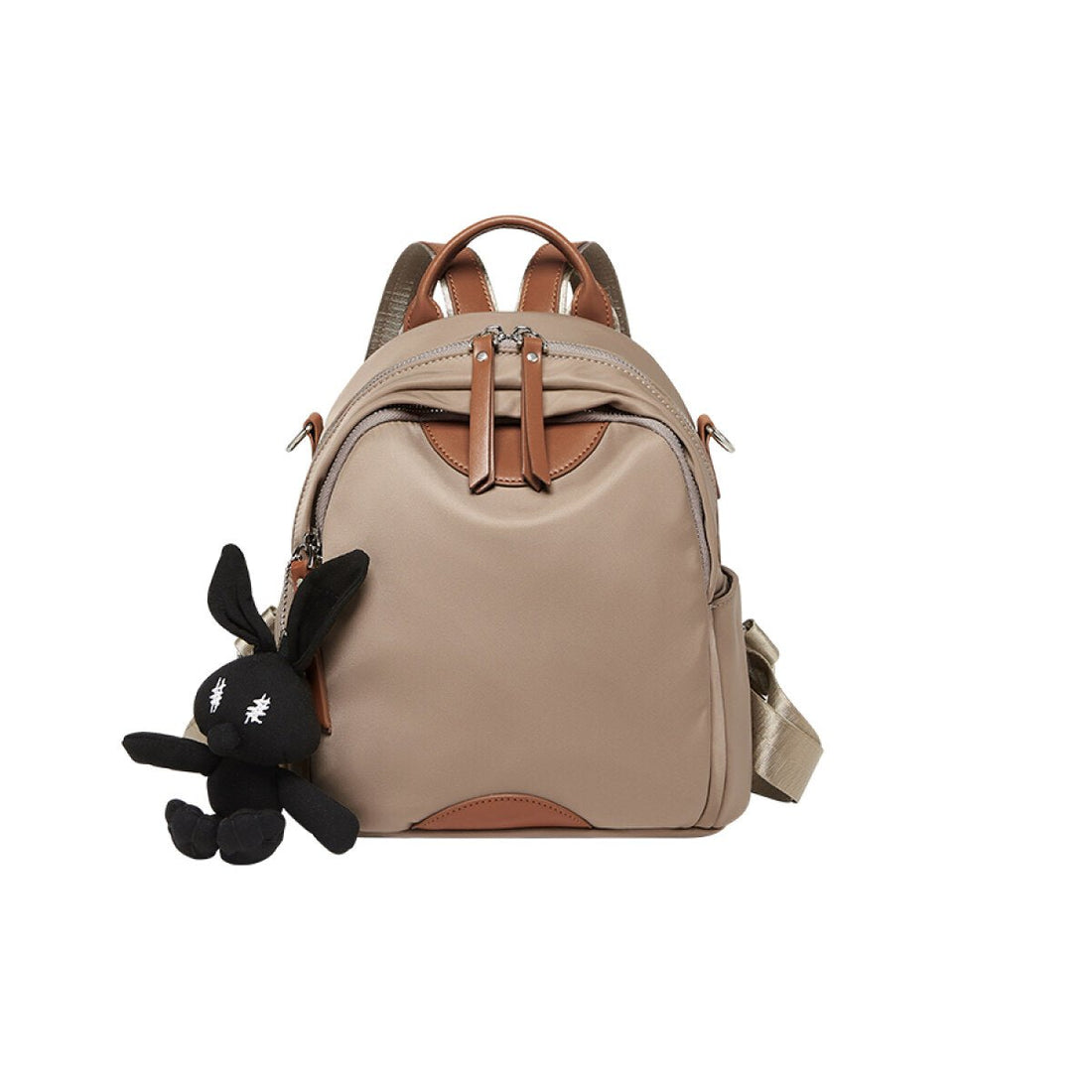 Chic Oxford Khaki Backpack - 0cm