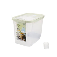 Classic 10L Mint Rice Bucket - Keep Your Rice Fresh and Accessible