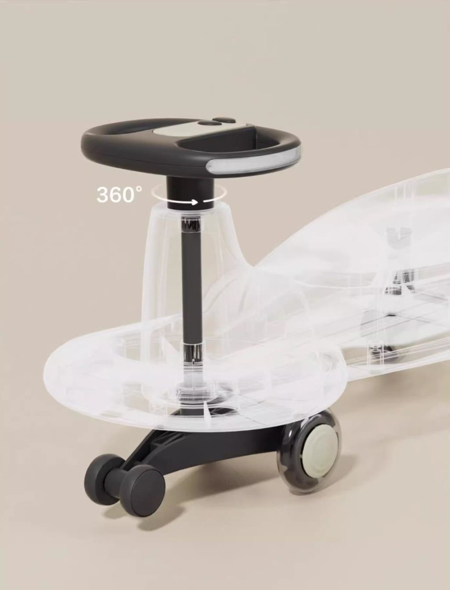 Classic 2 4Yrs Pink Swing Car   0cm