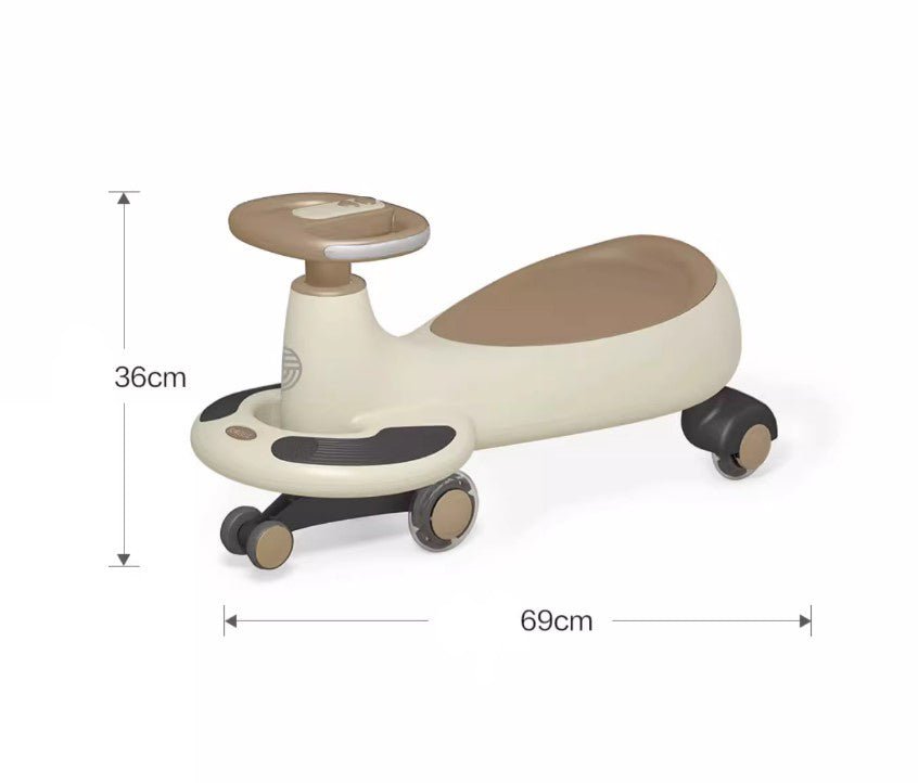 Classic 2 4Yrs Pink Swing Car   0cm