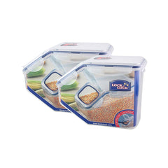 Classic 2pc Rectangular Tapered Blue Food Container Set 10L - Versatile Storage for Your Needs