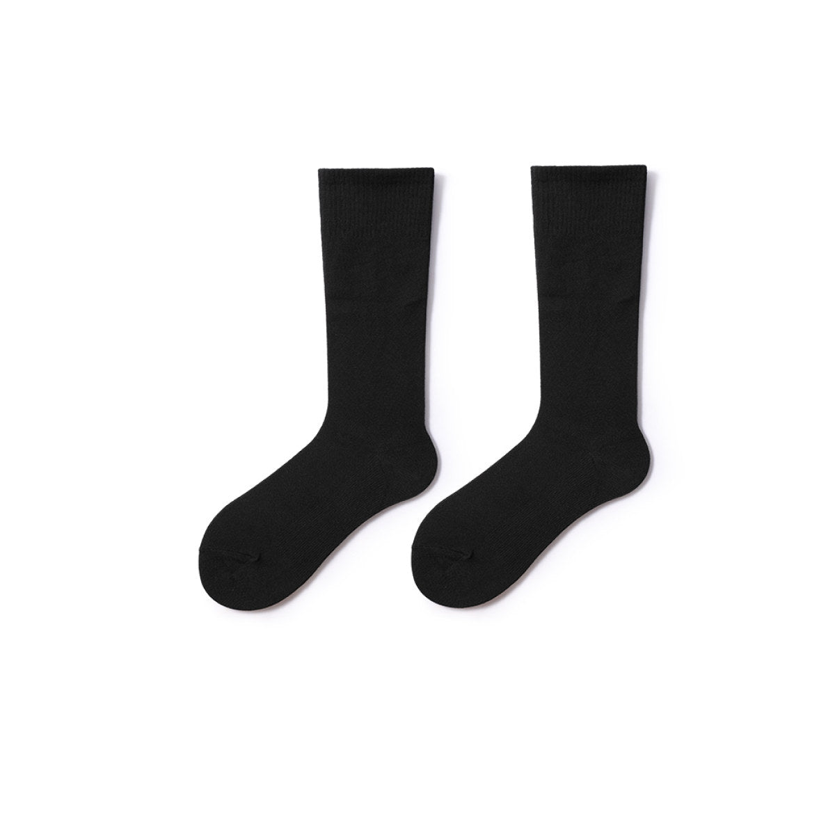 Classic Everyday 24cm All season Women Black Crew Socks