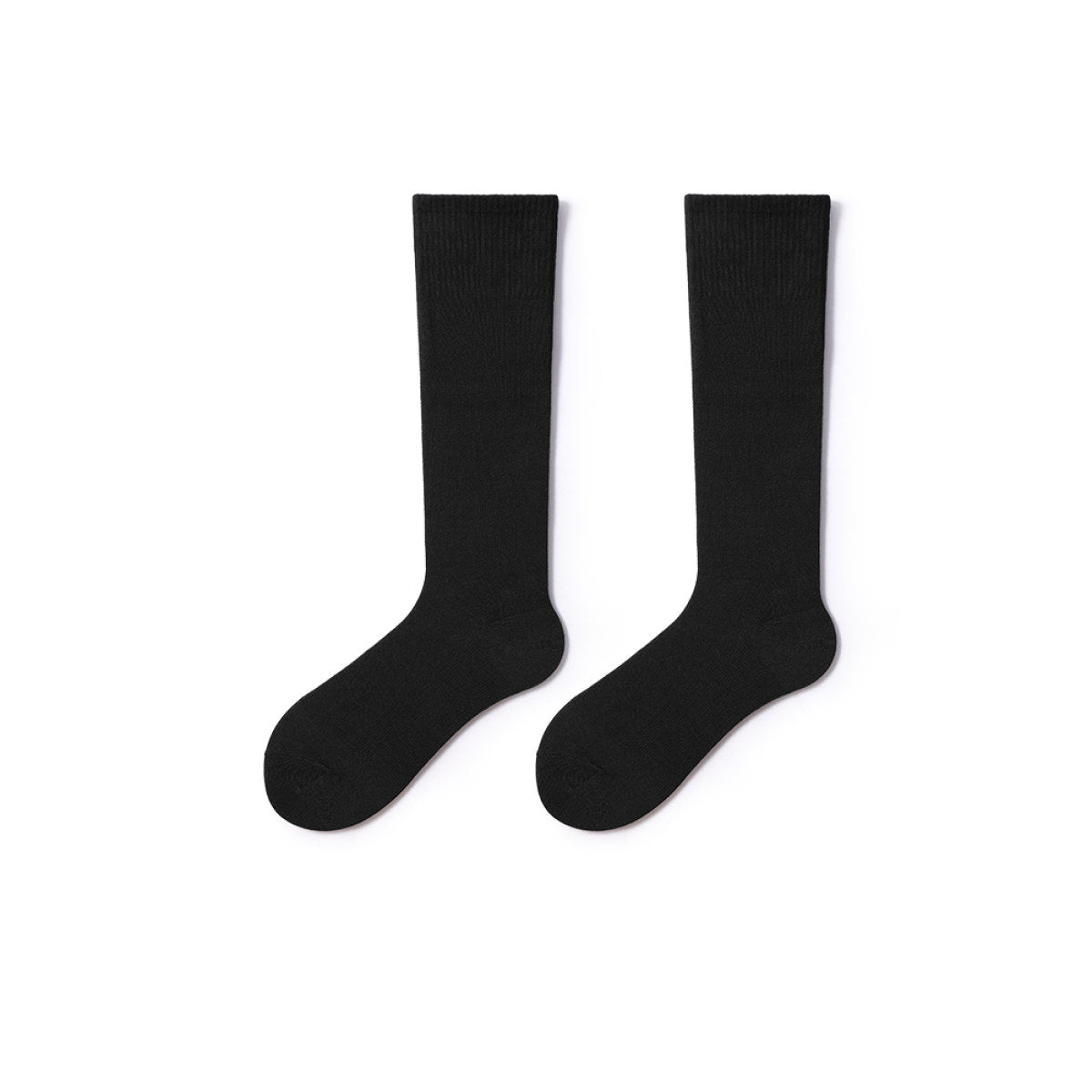 Classic Everyday 28cm All season Women Black Crew Socks