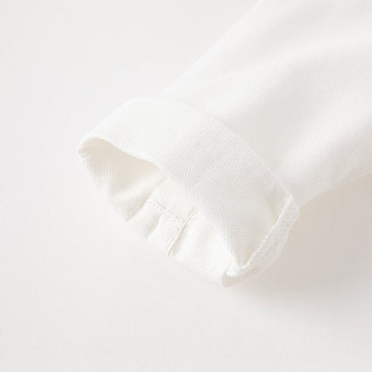 Classic Gents Boy Removable Bowtie White Shirt - 0cm
