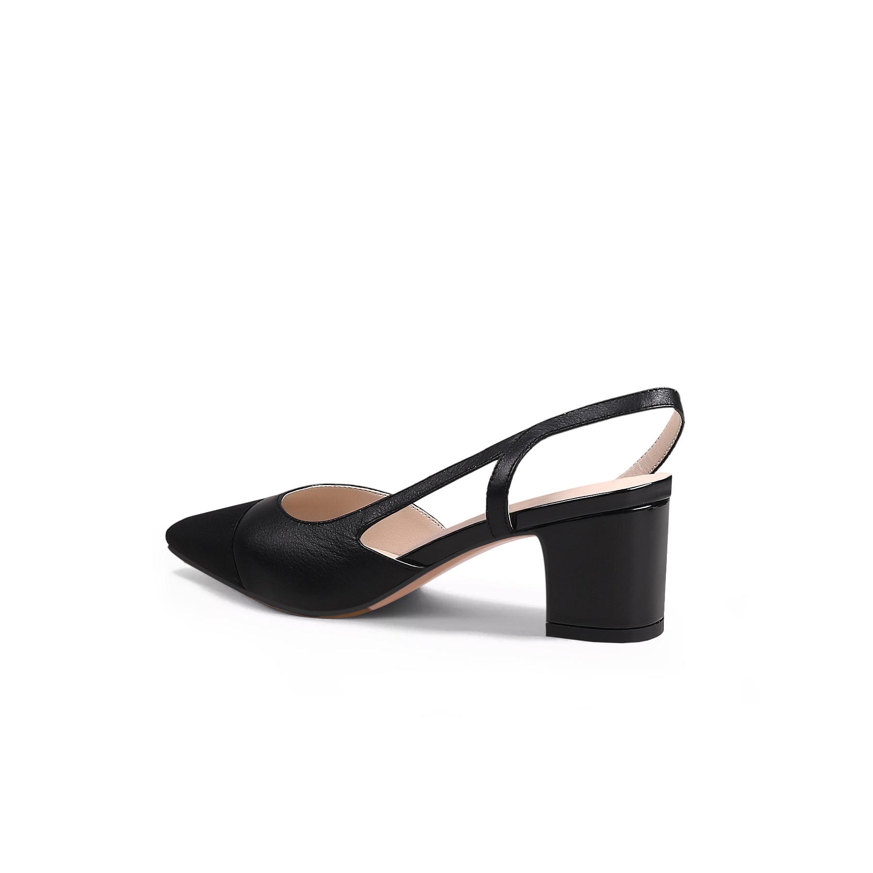 Classy Black Sandals - 0cm
