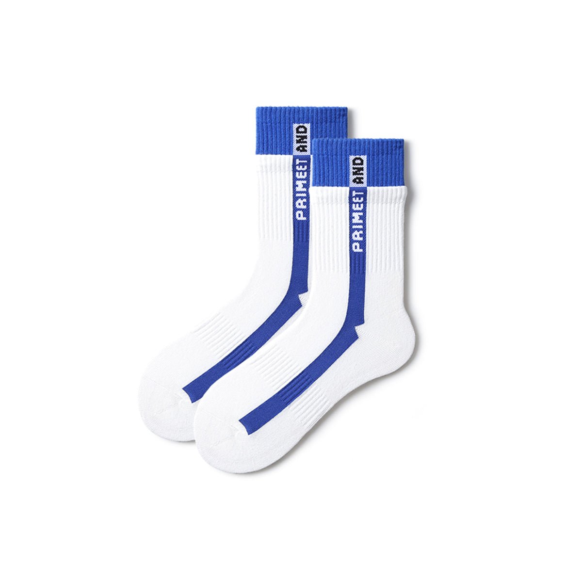 Color Contrast All-season Unisex 5pcs Crew Socks Set - 0cm