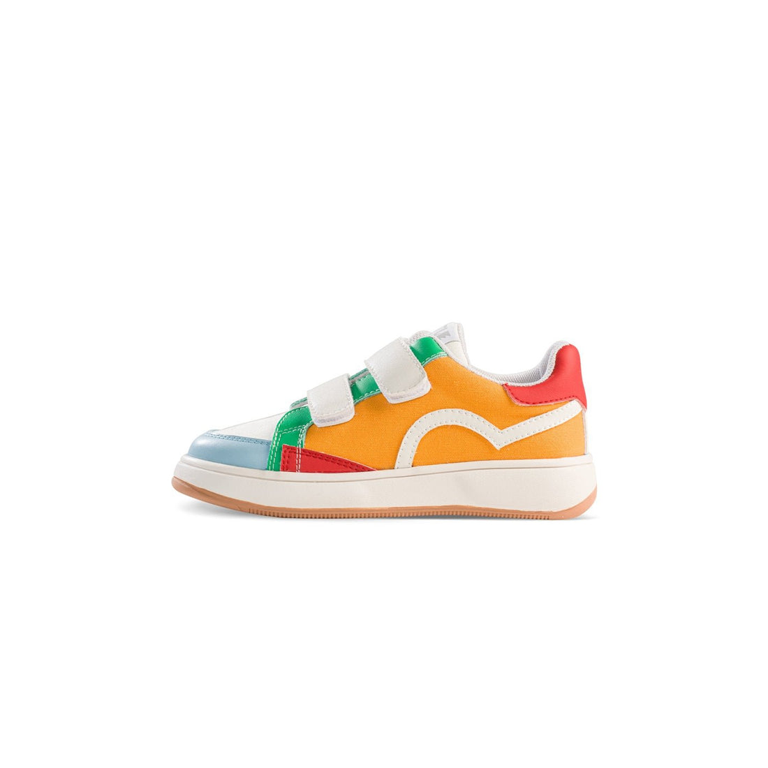 Color Party Kids Yellow Canvas Sneakers - 0cm