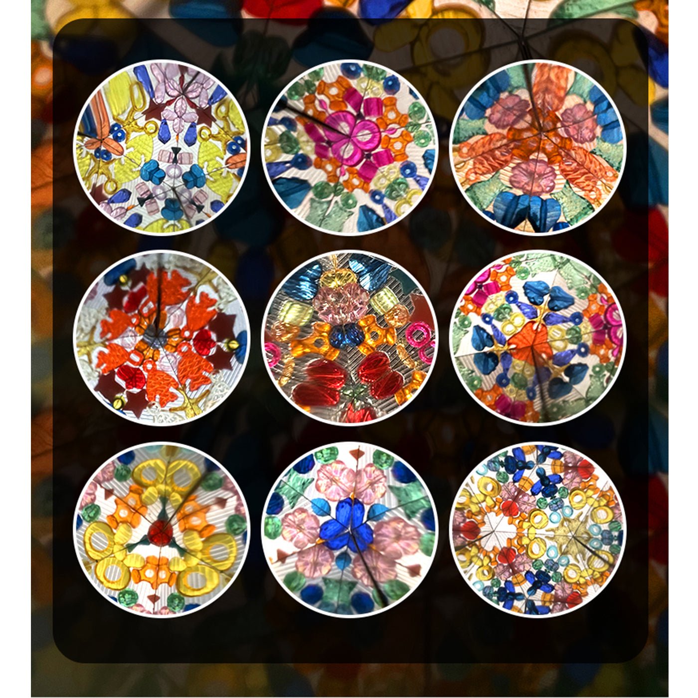 Colorful Kaleidoscope- Into The Forest - 0cm