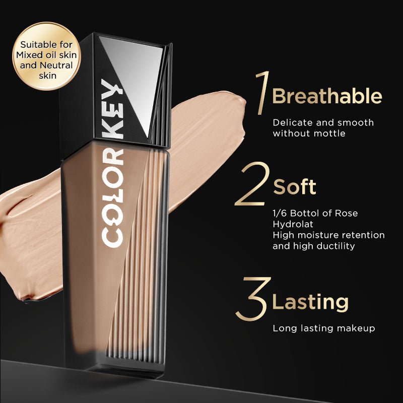 COLORKEY Illuminate Hydrating Liquid Foundation C1 Light   0cm