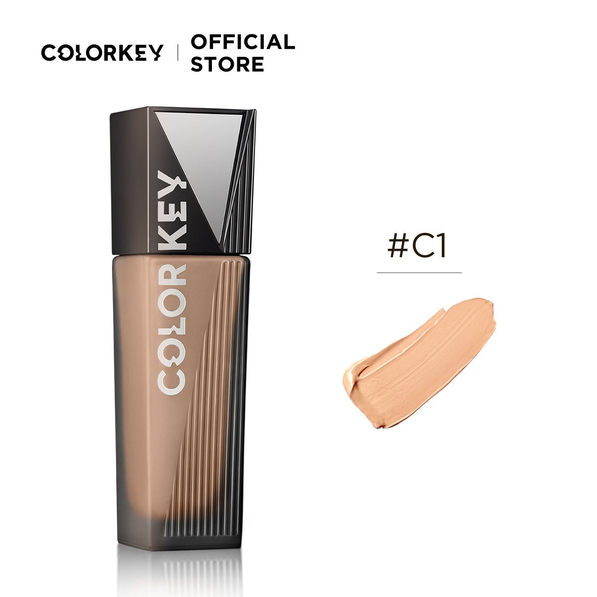 COLORKEY Illuminate Hydrating Liquid Foundation C1 Light   0cm