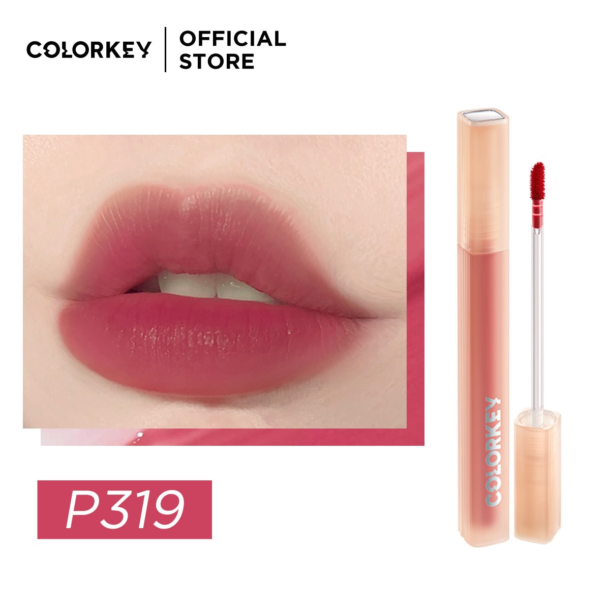 COLORKEY Soft Matte Water Tint P319 Pink   0cm