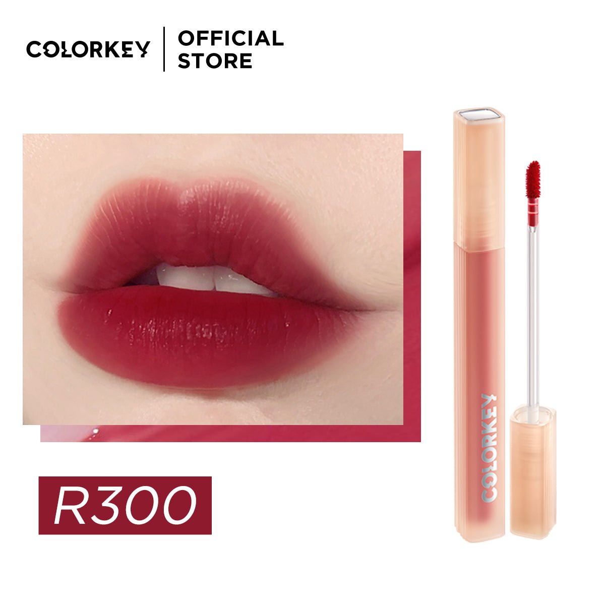 COLORKEY Soft Matte Water Tint R300 Red   0cm