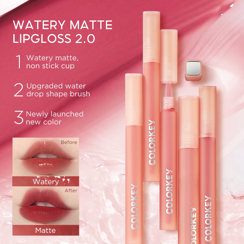 COLORKEY Soft Matte Water Tint R301 Red - 0cm