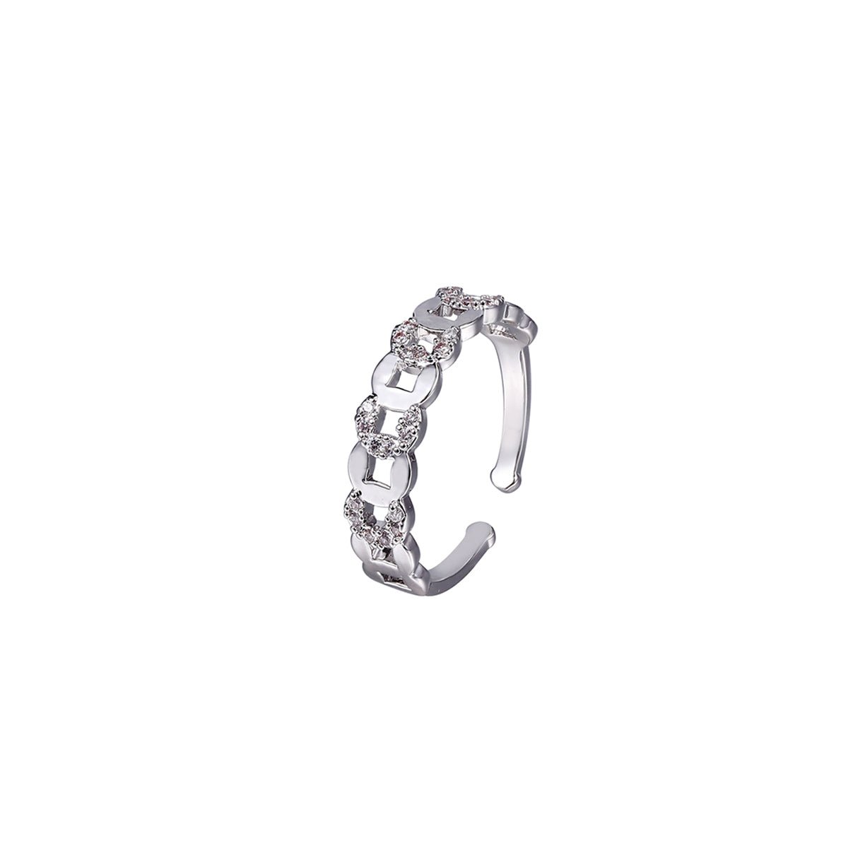 Coming Fortune Silver Ring - 0cm