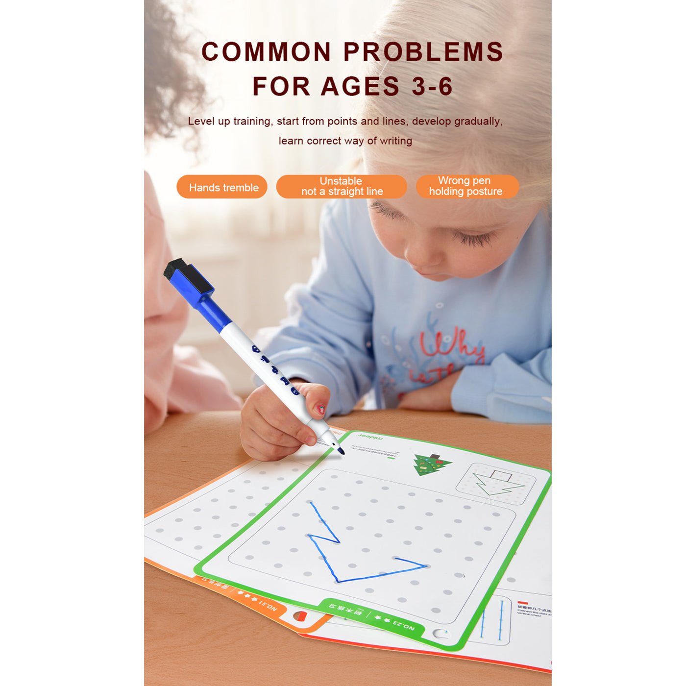 Connect The Dots Wipe clean Work Book   0cm