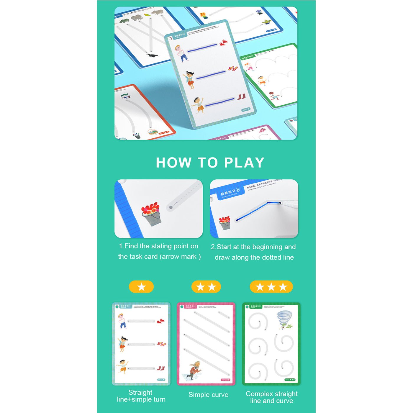 Connect The Dots Wipe-clean Work Book - 0cm