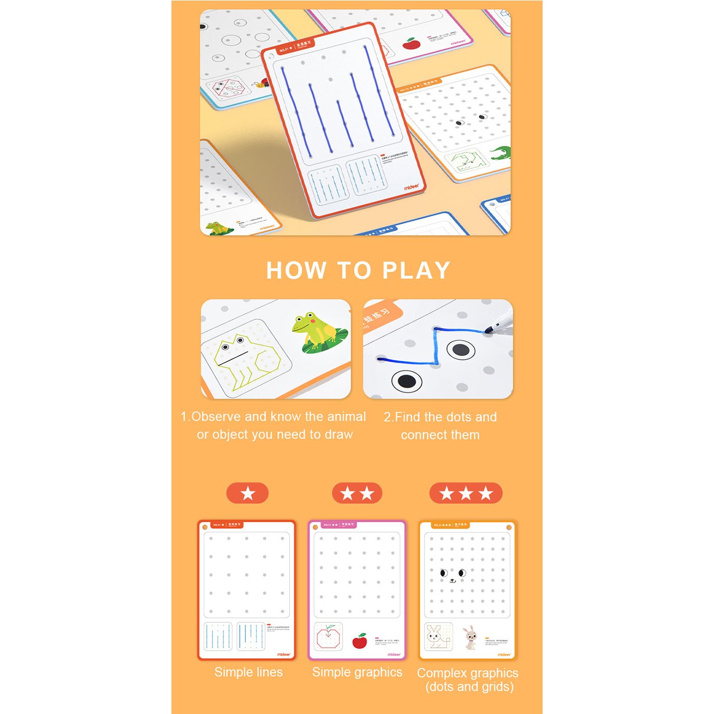 Connect The Dots Wipe-clean Work Book - 0cm