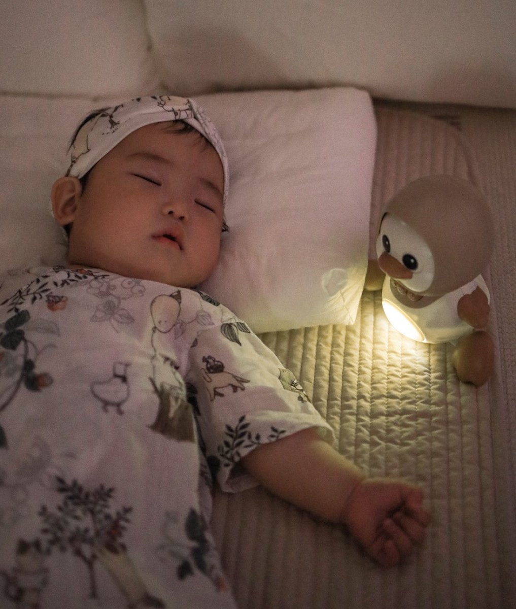 Crawling Mummy Duck Guiding Tummy Time Exercise Baby Toy   0cm