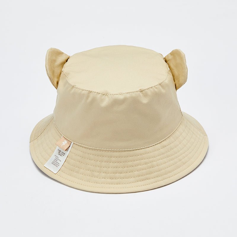 Cuddly Bear Boy Khaki Summer Bucket Hat   0cm