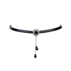 Dark Hunter Black Leather Choker