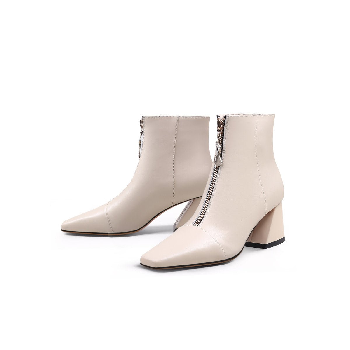 Decent Gem White Boots - 0cm