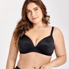 Decent lift Seamless Wireless Black Bra