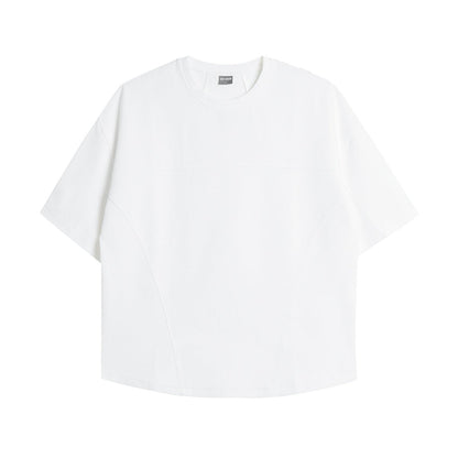 Delta Relaxed Fit Easy Breath White Tee - 0cm