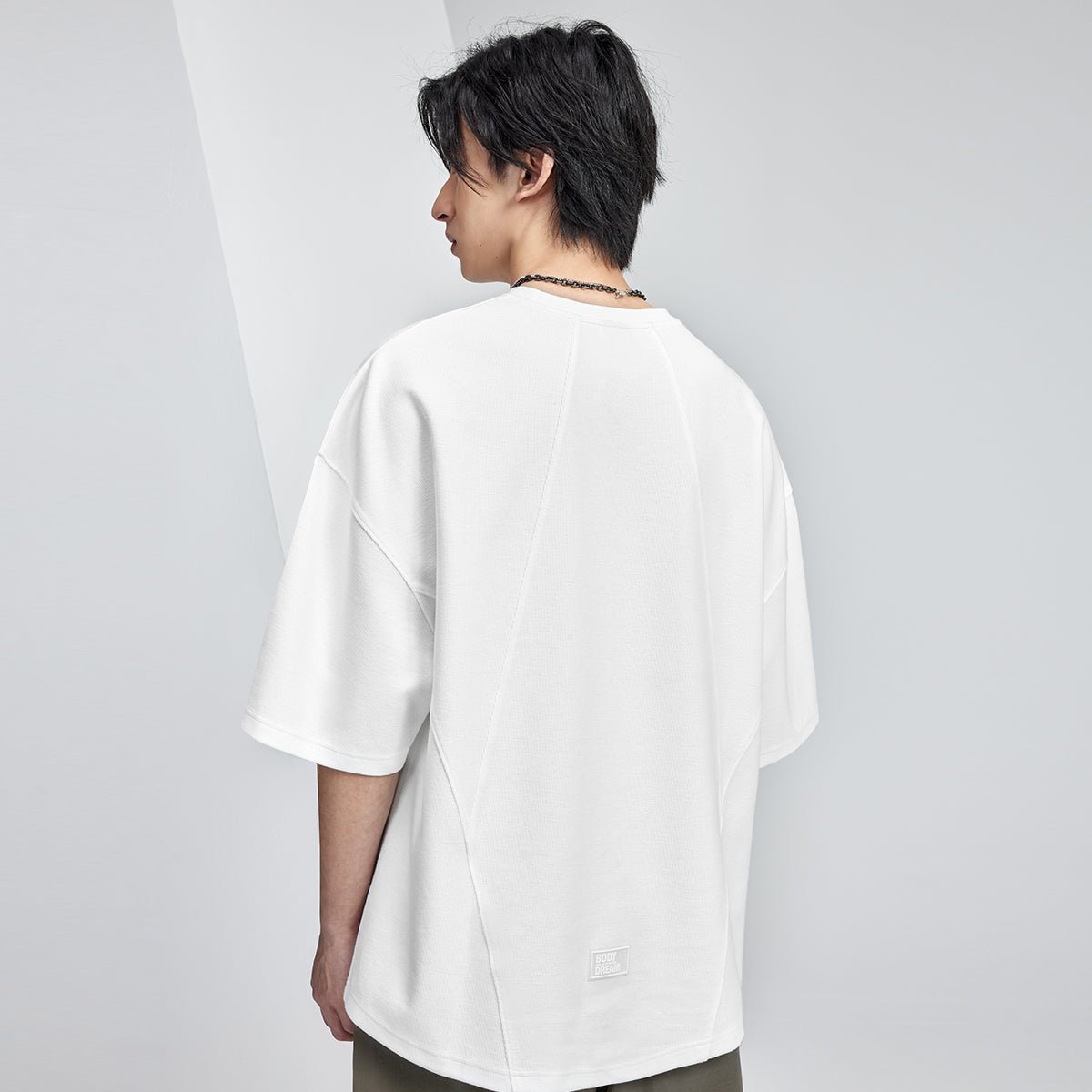 Delta Relaxed Fit Easy Breath White Tee   0cm