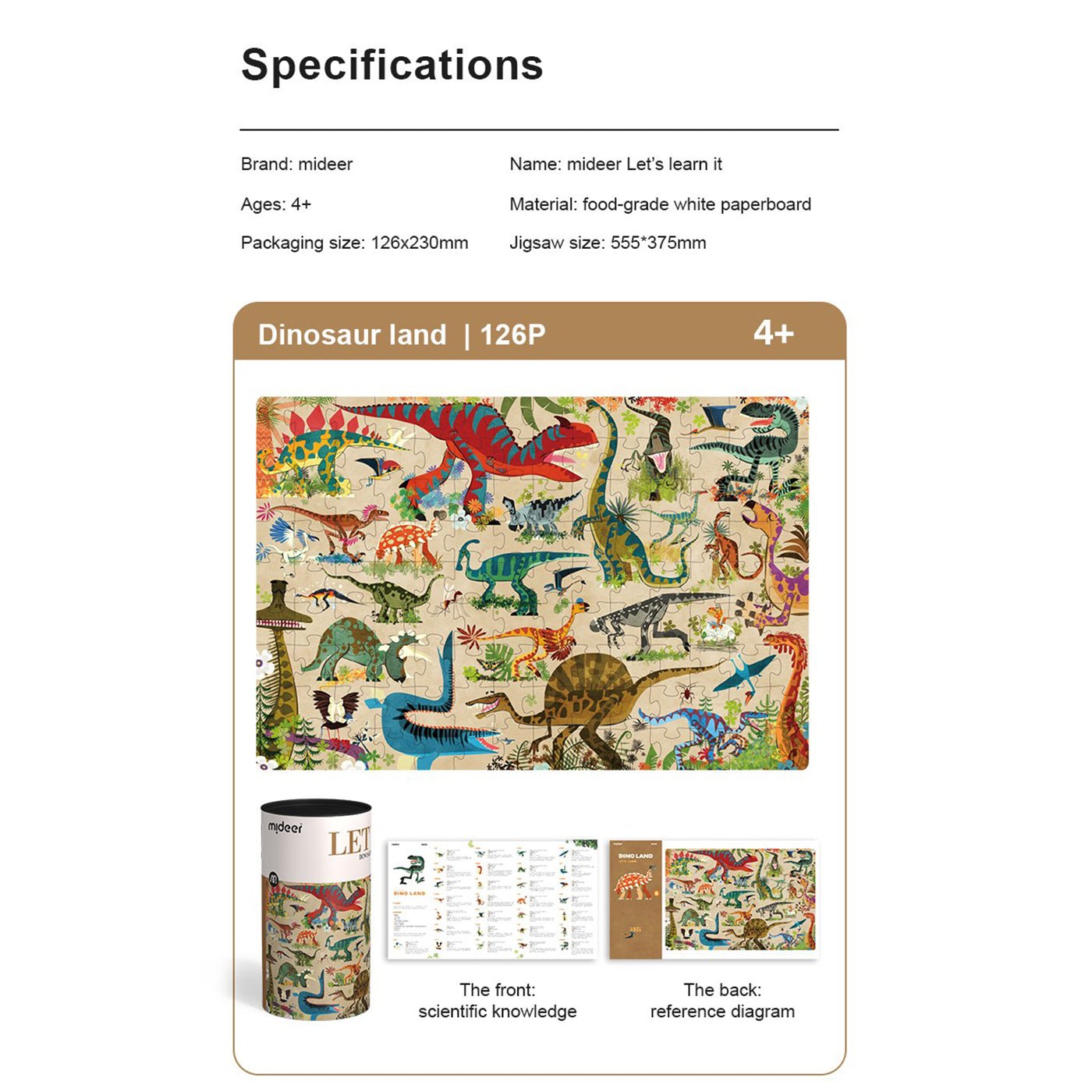 Dinosaur Land 126pcs   0cm