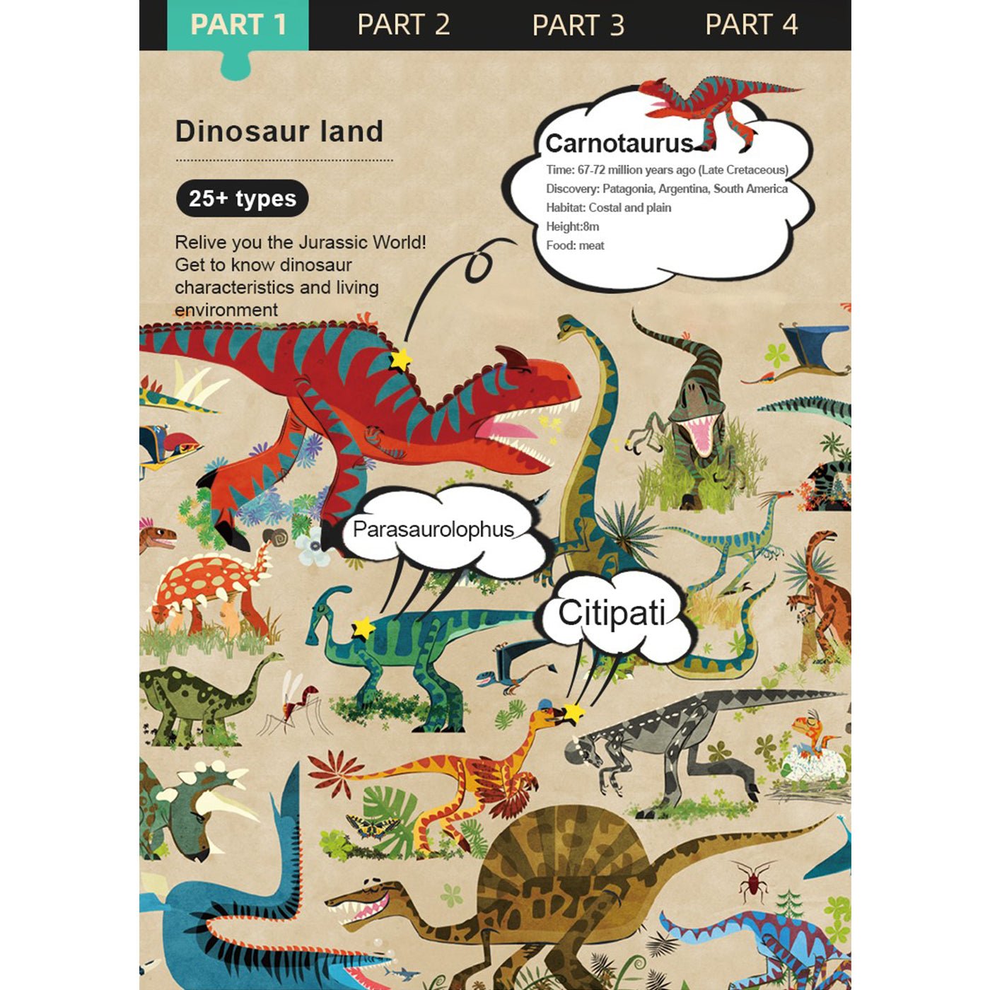 Dinosaur Land 126pcs   0cm