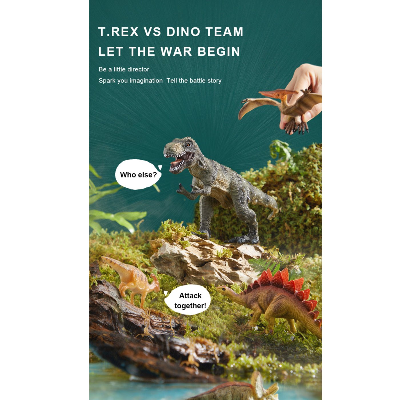 Dinosaur Toys Set 24pcs   0cm