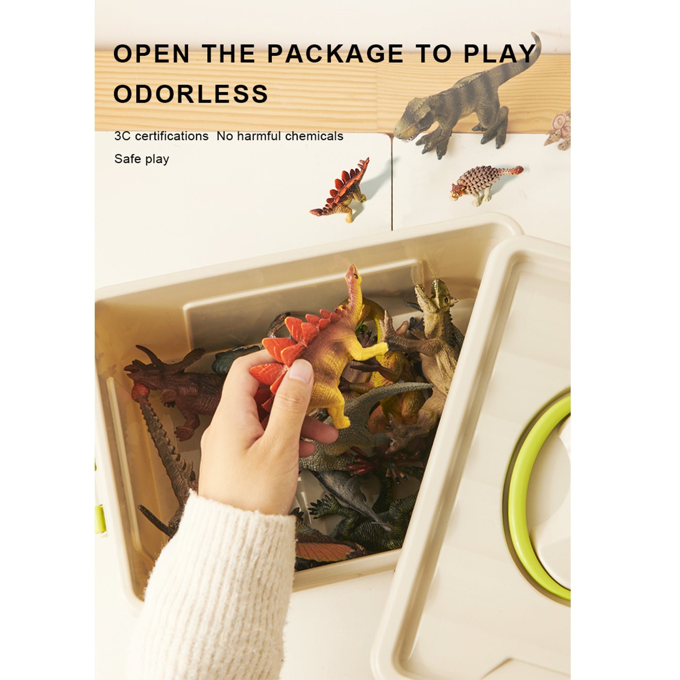 Dinosaur Toys Set 24pcs   0cm