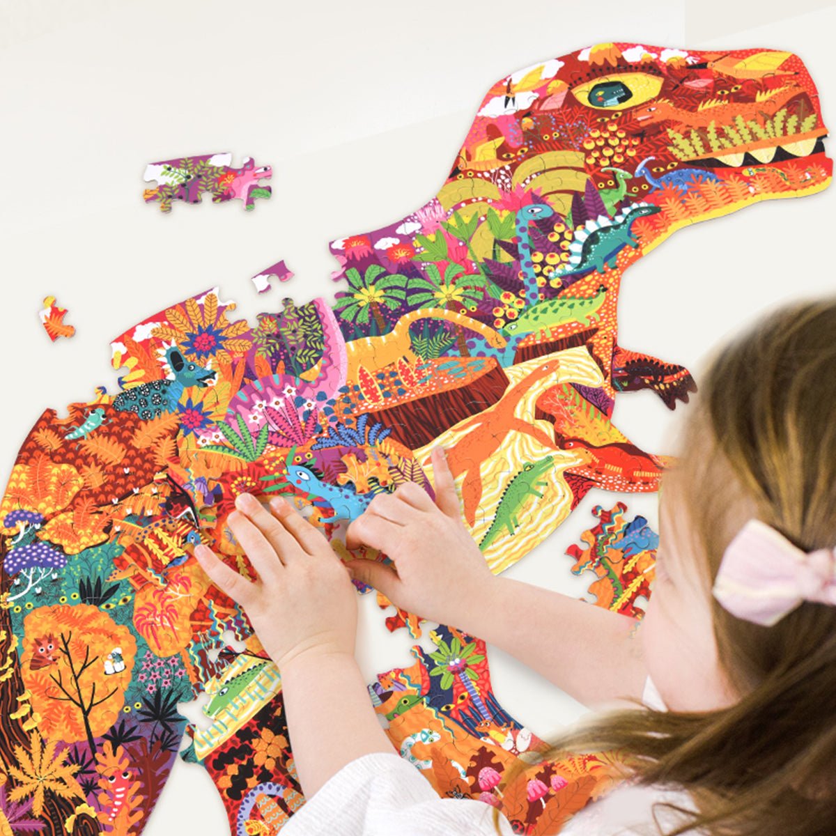 Dinosaur World Puzzle 280pcs   0cm