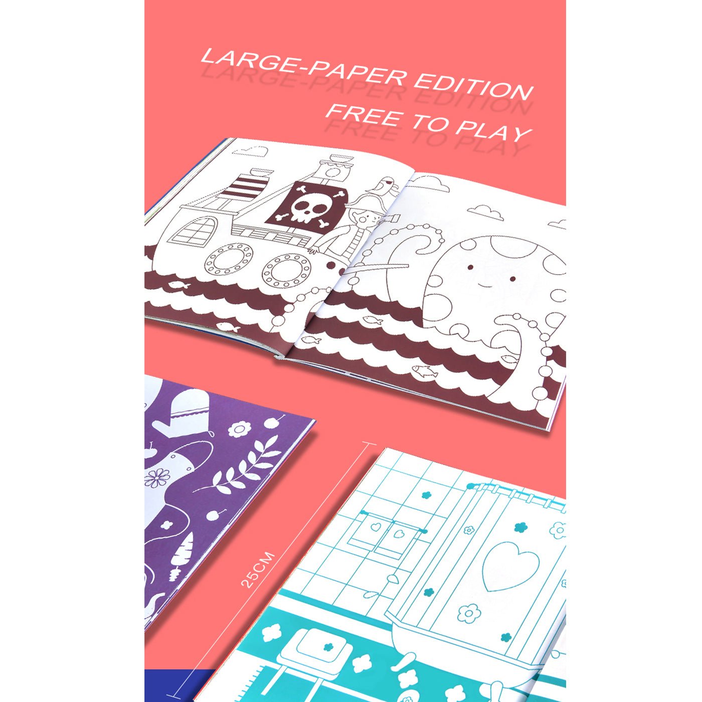 Drawing Coloring Book For Girl   0cm