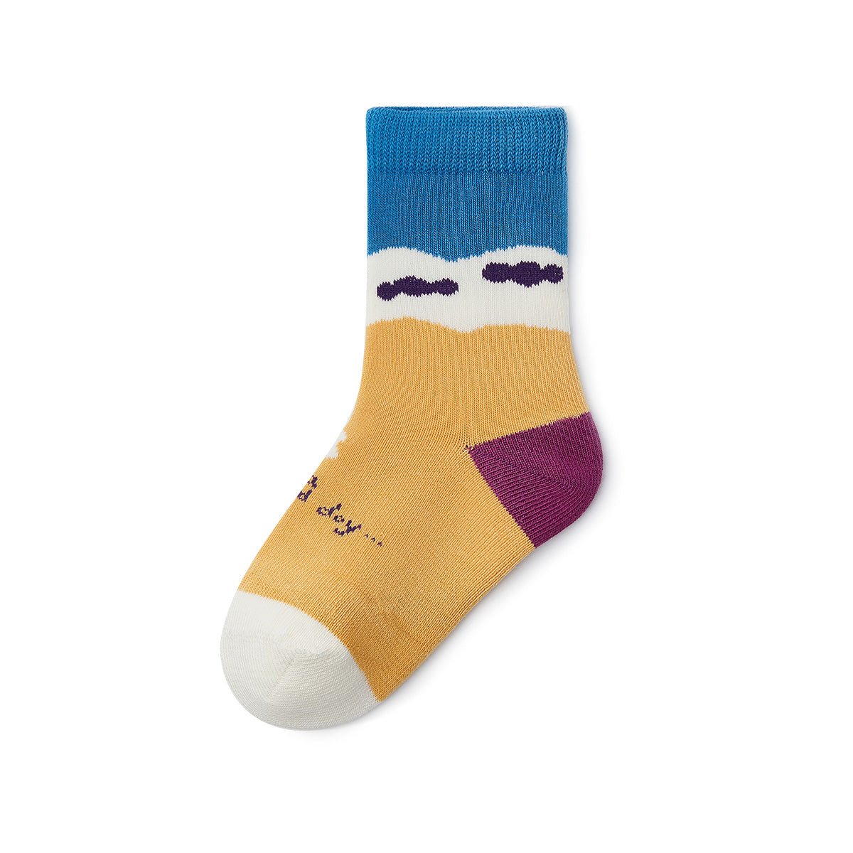 Dream Fun Warm Breathable Girl 5pcs Crew Socks Set   0cm