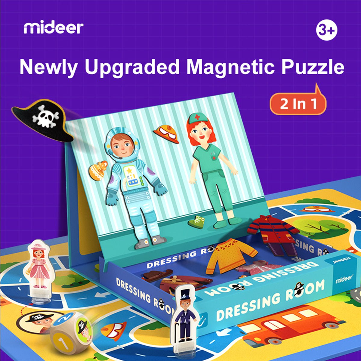 Dressing Room Magenetic Playset   0cm